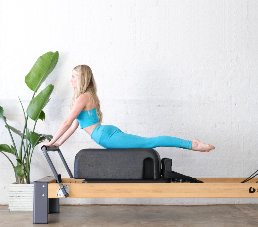 Balanced Body Pilates Box for Reformer，Pilates Reformer Box for Exercises  that Improve Range of Motion and Flexibility，Can be Used Independently